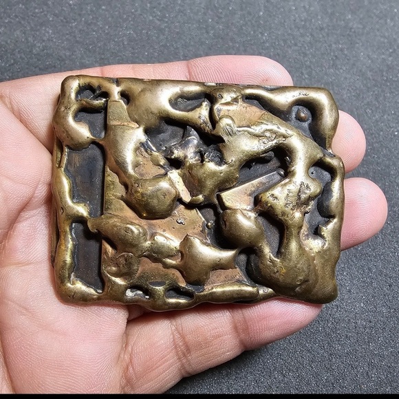 Vintage 1980s Zeke & Marty Hand Made Brutalist Statement - Picture 1 of 10